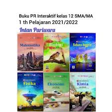 Buku pr intan pariwara merupakan buku yang sering digunakan oleh pengajar dalam membantu dalam. Buku Lks Pr Interaktif Kelas 12 Sma Ma Satu Tahun Ajaran 2021 2022 Intan Pariwara Shopee Indonesia