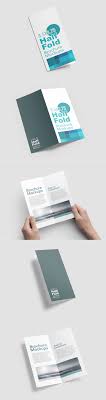 Half Fold Vertical Brochure Mockups Brochures Mockups Mockup Flyer Mockup