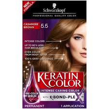 If you're dead set on owning this hair colour then you'll be happy to know that the world is your oyster. Schwarzkopf Keratin Color Permanent Hair Color Cream 5 5 Cashmere Brown Walmart Com Walmart Com