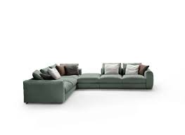 The base is made of painted metal. Asolo Sofa Nach Flexform Archello