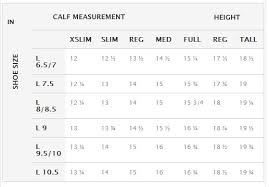 tredstep size charts