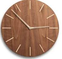 High Quality Modern Wood Wall Clock for Outdoor Patio Lake House Pool Beach Home Decorative Item Wall Clock