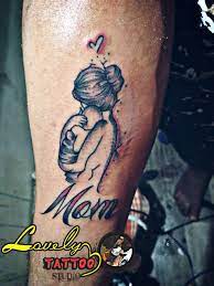 Mom Mother Son Tattoo Design Done By Lovely Tattoo Studio Yelahanka Bangalore 9066305908 Tattoo Studio Mother Son Tattoos Tattoo Designs