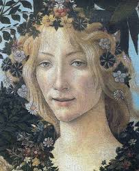 Alessandro di mariano di vanni filipepi); Flora Fragment By Sandro Botticelli