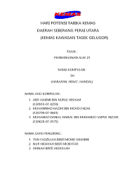 Tabika kemas jalan bahagia olak lempit a 3. Senarai Tabika Kemas