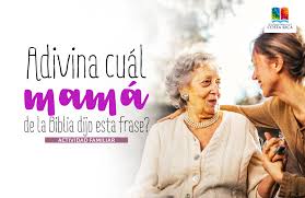 Si se equivoca dos veces, paga una penitencia. Adivina Cual Mama De La Sociedad Biblica Costa Rica Facebook