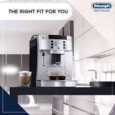 Coffee machine delonghi bean to cup samaj. Buy Delonghi Ecam 22 110 Sb 1450 Watt Super Automatic Magnifica Espresso Coffee Maker Online At Low Prices In India Amazon In