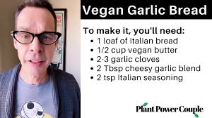 Vegan Garlic Bread Recipe