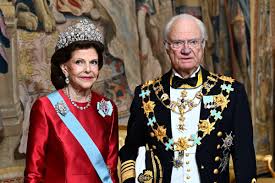 A Parade of Glittering Tiaras to Celebrate the King of Sweden in Stockholm