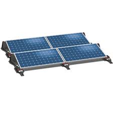 Leichtes Photovoltaik System Fur Das Flachdach Von Bauder Schutzt Die Dachhaut Flachdach Dach Solaranlage