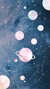 Zodiac And Planets Wallpaper By Gocase Space Https Youtube17 Ogysoft Com P 72529 Gowallpapers 736 X 1308 Celebrit Abstrak Poster Abstrak Kertas Dinding