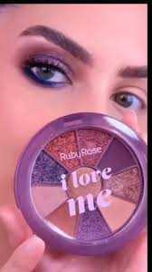 Testando a Paleta de Cores I Love Me Ruby Rose