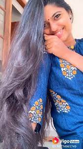 My mom and my sister are blessed with long, shiny black hair. Village Barber Stories Amazing Long Hair Indian Girl Photos