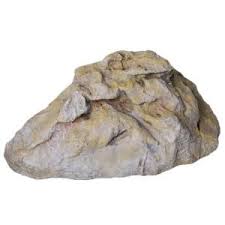 Backyard X Scapes 12 In H X 20 In W X 30 In L Medium Fiberglass Fake Rock Cover In Beige Hdd Rof Rocmb The Home Depot In 2020 Fake Rock Covers Fake Rock