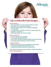 Free Educational Posters For Anaphylaxis Awareness Food Allergies Awareness Food Allergies Allergy Awareness