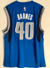Details About Adidas Nba Jersey Dallas Mavericks Matt Barnes Blue Sz Xl