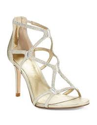 Shoes Sandals Gemma Strappy Sandals Lord And Taylor Evening Sandals Bridesmaid Shoes Gold High Heel Shoes