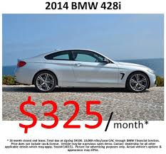 wednesday special 2014 bmw 428i for 325 month call us today 818 432 9000 offer expires 6 30 2014 bmw new bmw special