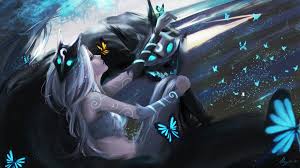 Kindred Imagens Femininas Desenhos Cavaleiro