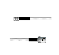 75 Ohm SMB Plug to BNC Plug 2M - 40-978-701-2M