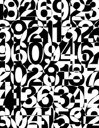 Black And White Graphic Design Experimental Black White Numbers By Geoffmyers On Deviantart Word Drawings Typography Artwork Numbers Typography
