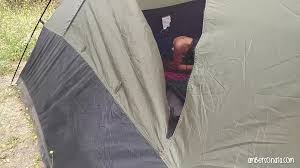 Intense tent sex passion