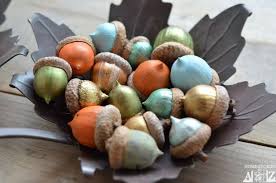 Hier das gesamte sortiment von craft entdecken. How To Paint Acorns Acorn Crafts Fall Crafts Acorn Painting