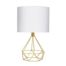 Cheyenne Products 16 In Gold Rotary Socket Table Lamp With Fabric Shade Lowes Com In 2020 Gold Room Decor Gold Bedroom Decor Bedroom Lamps