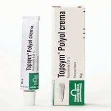 Topsyn crema si applica in piccole quantità e in strato sottile, massaggiando leggermente fino a contenuto della confezione e altre informazioni cosa contiene topsyn. Topsym Polyol Crema 15g Pharmahorro