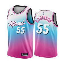 Miami heat dwyane wade city edition swingman jersey l 48 nba vice 100% authentic. Duncan Robinson Miami Heat Blue Pick City Edition Vice 2020 21 Jersey Cfjersey Store