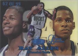 Fleer Ray Allen Basketball Sports Trading Cards & Accessories for sale