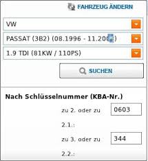 In der zulassungsbescheinigung teil 1 unter 2.1. Kba Nummer Herausfinden Dieselschrauber Community