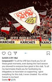 The latest tweets from @benpavard28 Vfb Exklusiv Benjamin Pavard Bedankt Sich Uber Instagram Facebook