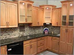 What backsplaches go with maple cabinets. Kitchen Extraordinary Kitchen Backsplash Ideas With Oak Cabinets With Grey Mosaic Tile Maple Kitchen Cabinets Corner Kitchen Cabinet Custom Kitchen Cabinets