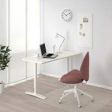 Der schreibtisch hat 1 kleine schublade, 1 große s. Bekant Schreibtisch Weiss Ikea Deutschland