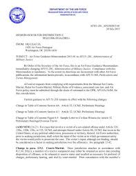 Request letter for leave out accommodation lett… june 29, 2021. Afi 51 201 21 Air Force Link