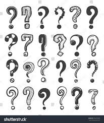 Doodle Question Marks Hand Drawn Interrogation Icons Or Sketch Ask Questions Isolated On White Backgrou How To Draw Hands This Or That Questions Question Mark