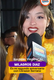 #MilagrosDiaz feliz de celebrar los 32 años de #CorazónSerrano