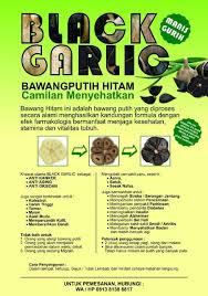 Black Garlic Camilan Sehat Camilan Kesehatan