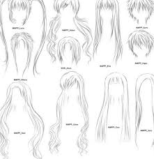How To Draw Anime Girls Hair Step By Ponytail Drawing How To Draw Anime Hair Manga Hair