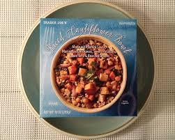 The intention was good because the thawed product would technically cook faster and the adding water part is very similar to how you cook dumplings at. Trader Joe S Riced Cauliflower Bowl Review Freezer Meal Frenzy