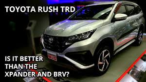 In terms of base design characteristics, the 2020 toyota rush will continue to do what it does best, to be small but functional. 2019 Toyota Rush Review 1 5g Trd Edition Is It Better Than The Xpander And Brv Philippines Youtube
