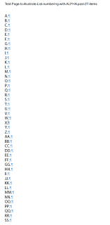 Countries and dependencies of the world in alphabetical order from a to z and by letter, showing current population estimates for 2016, density, and land area. Problem Using Ordered Lists 26 Items Usi Apple Community