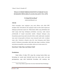 Lafaz cerai dengan perkataan talak seperti firman allah swt dalam surah al baqarah ayat 229 yang bermaksud. Tinjauan Fikih Terhadap Ketentuan Ikrar Talak Di Hadapan Pengadilan Agama Dalam Uu No 1 1974 By Hakam Jurnal Kajian Hukum Islam Dan Hukum Ekonomi Islam Issuu