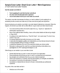 Check spelling or type a new query. Free 9 Email Cover Letter Samples In Ms Word Pdf