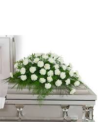 Life celebration casket spray $349.95. Peaceful In White Casket Spray In Huntington In Town Country Flowers Gifts