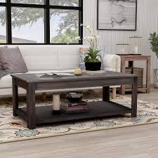 French style coffee / couch tables. Merax Rectangle Coffee Table Retro Style Coffee Table For Living Room Metal Frame With Open Shelf Easy Assembly Buy Online In Dominica At Dominica Desertcart Com Productid 142480167