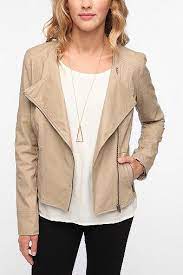 Pins And Needles Hyde Jacket Jackets Tan Faux Leather Jacket Tan Leather Jackets