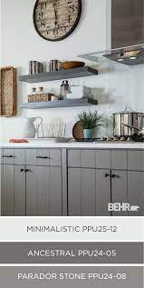 Think Outside The Black And White Box For Your Kitchen Remodel By Choosing Soothing Sophisticated Shades Try A Mid T Home Decor Home Kitchens Kitchen Remodel