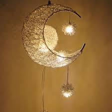Decorative Moon Star Pendant Lamps Star Pendant Lamp Pendant Ceiling Lamp Star Chandelier